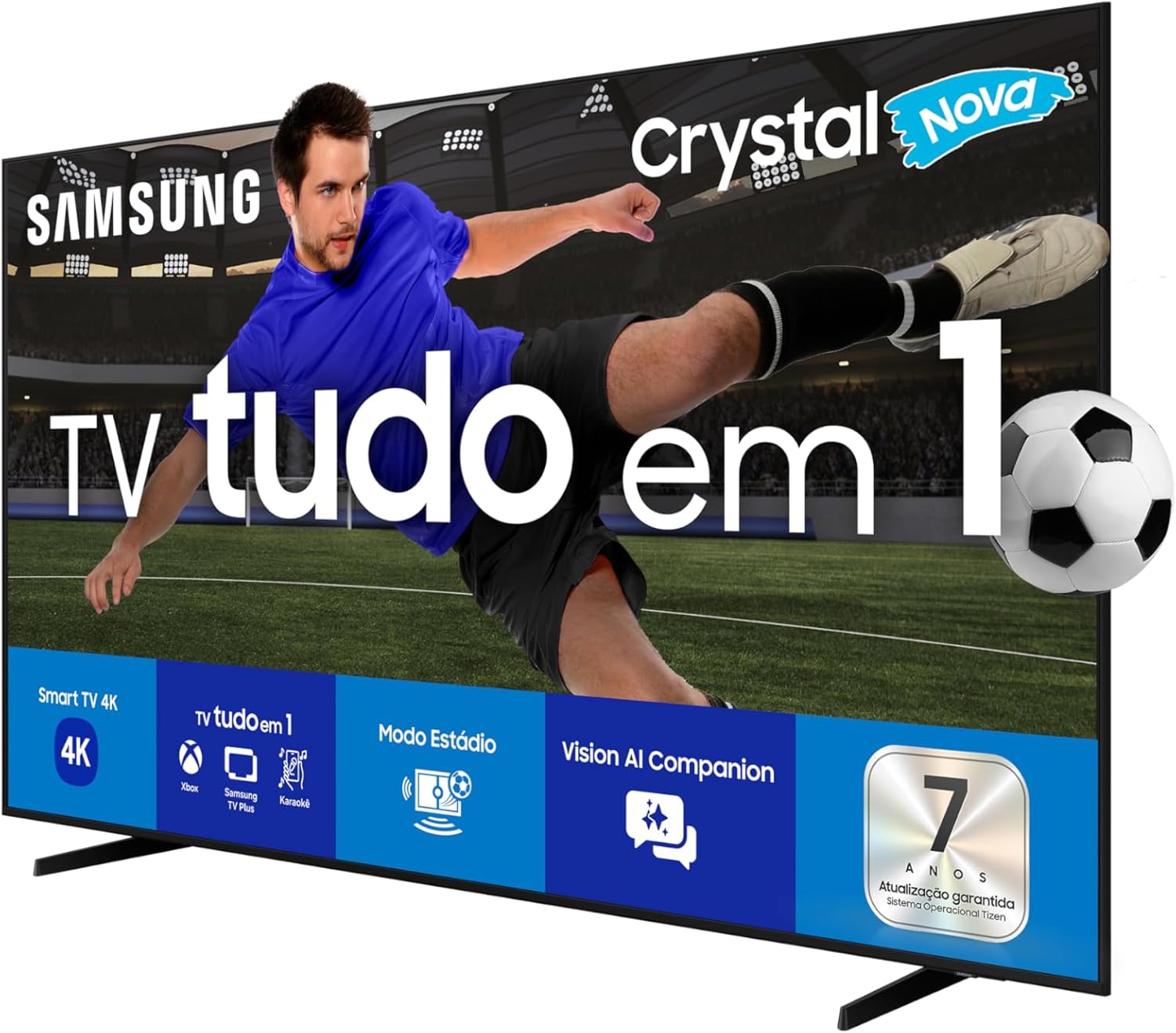 Samsung Smart TV 43" Crystal UHD 4K U8600F 2025 - Imagem 3