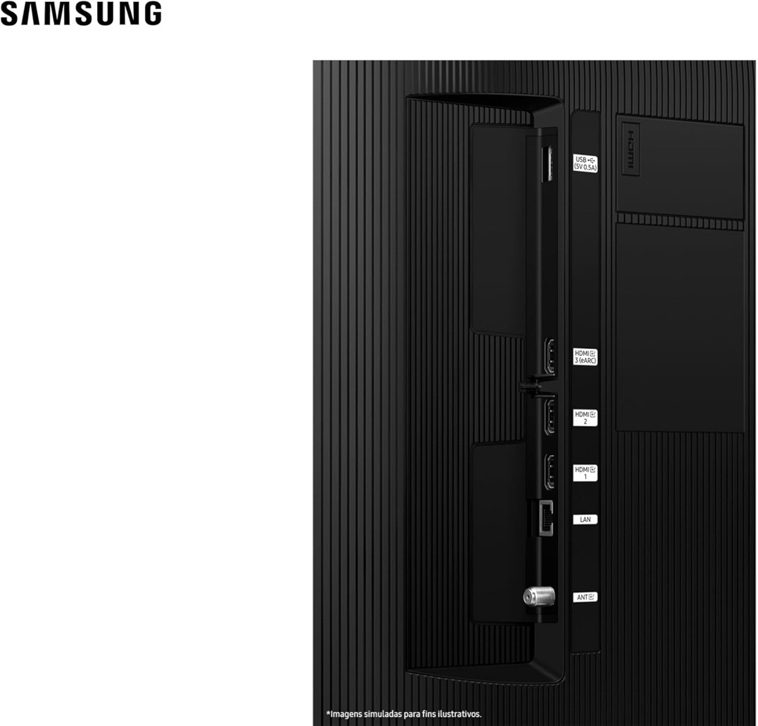 Samsung Smart TV 43" Crystal UHD 4K U8600F 2025 - Imagem 9