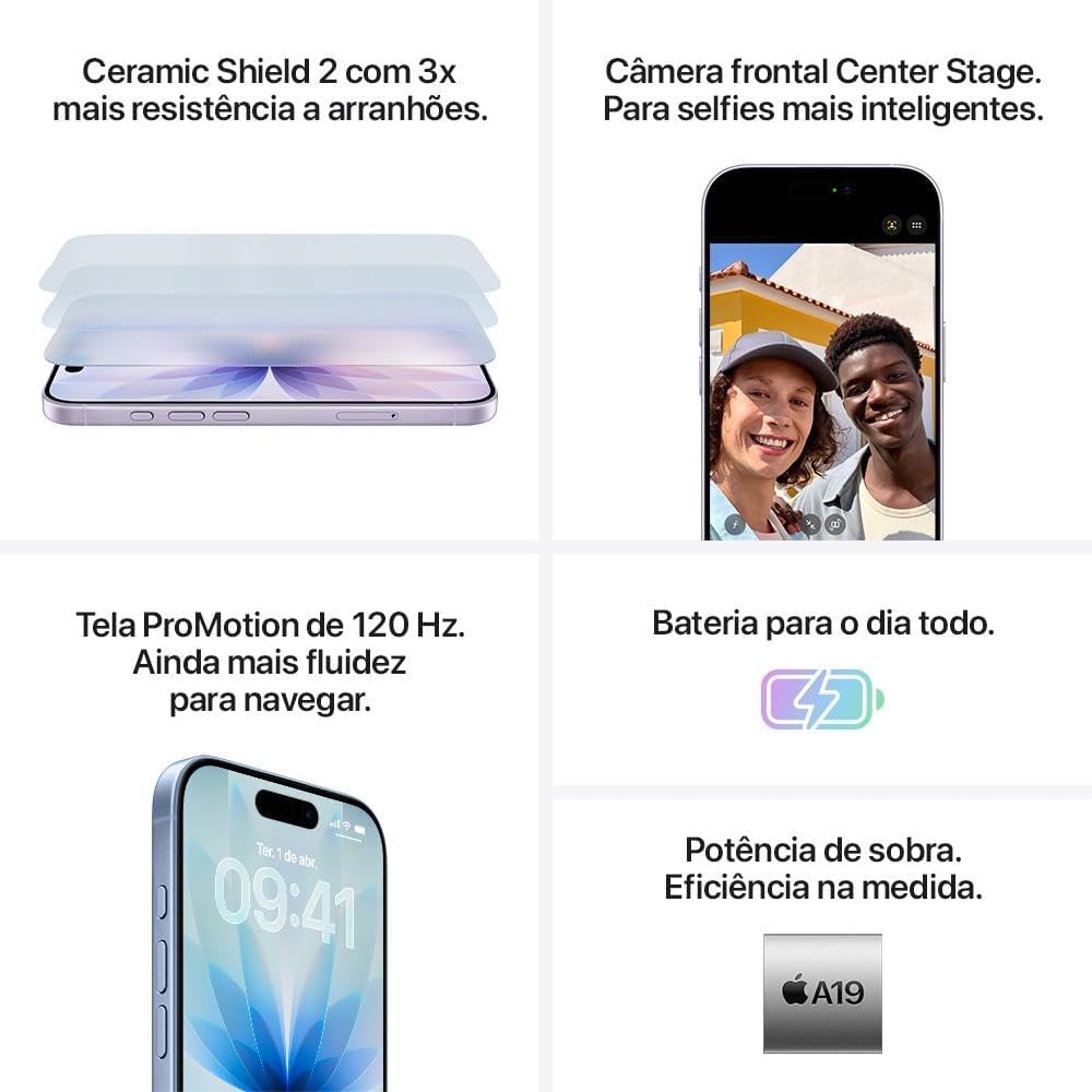 Apple iPhone 17 de 256 GB — Lavanda - Imagem 7