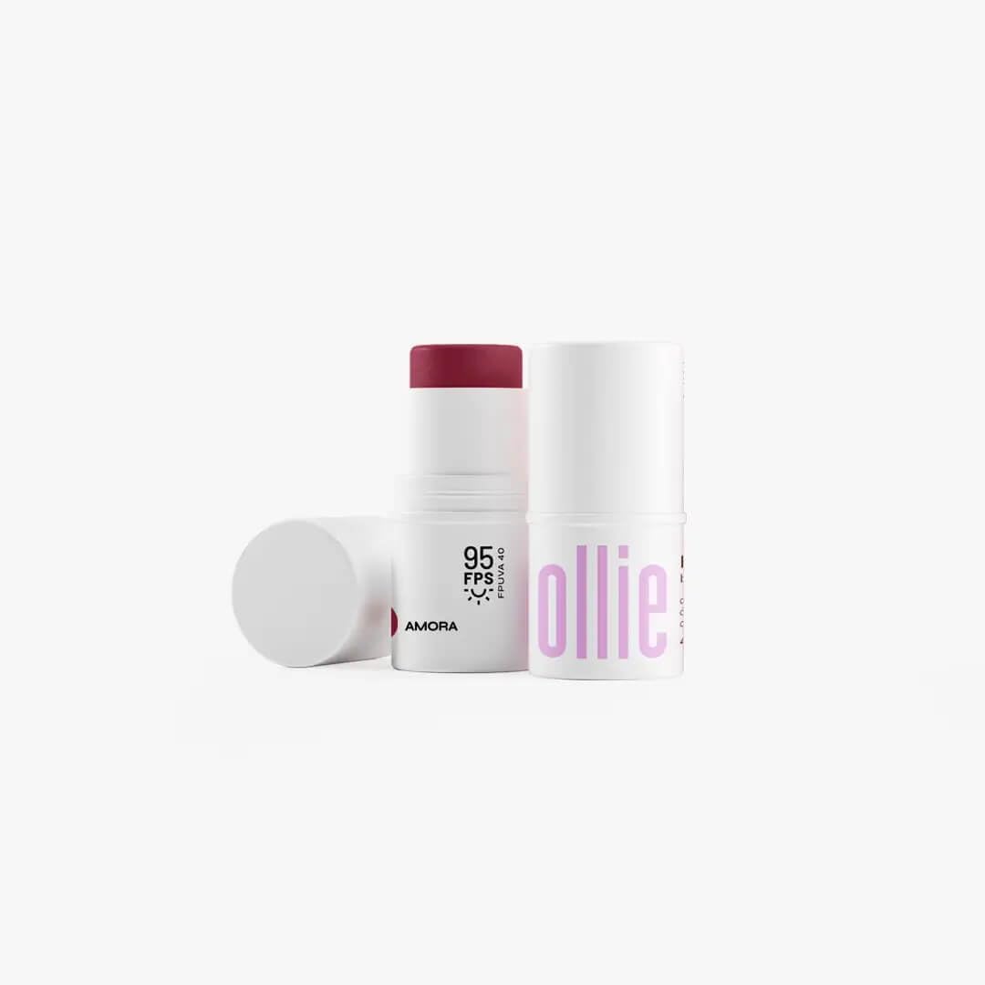 Blush Batom e Sombra FPS 95 Rosa Malva - Imagem 2