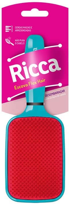 Ricca Escova Raquete Flex Blue - Imagem 5