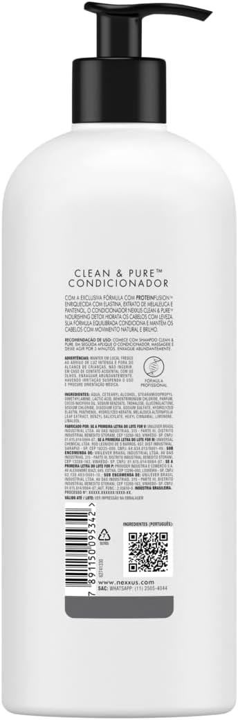 Nexxus Condicionador Clean & Pure 750ml - Imagem 4