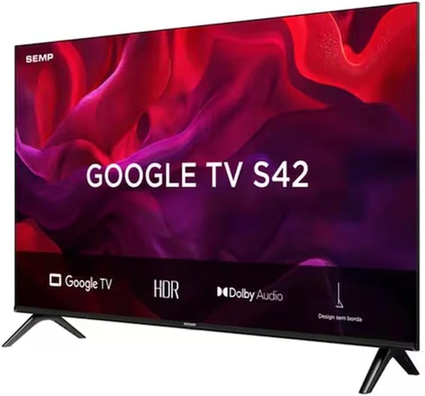 SEMP SMART TV 32” 32S42 HD GOOGLE TV - Imagem 4