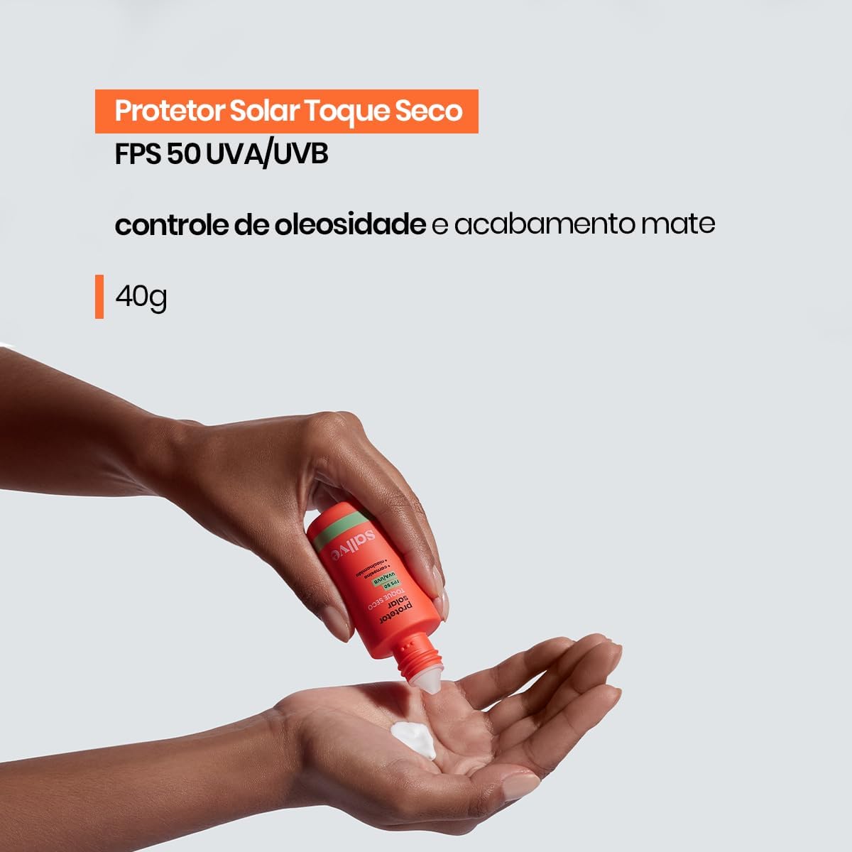 Sallve Protetor Solar Toque Seco Fps50 40G - Imagem 4