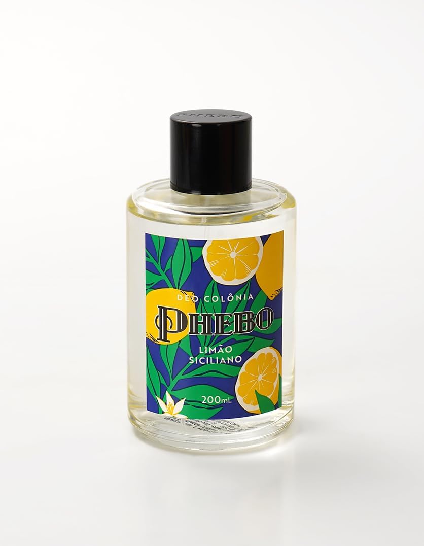 PHEBO - Deo Colônia Limão Siciliano 200ml - Imagem 6
