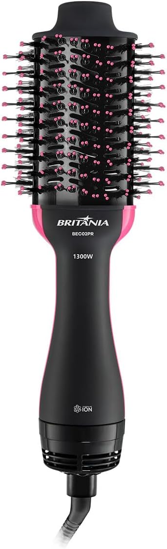 Escova Secadora Britânia BEC02PR Bivolt 4 em 1 1300W - Imagem 2