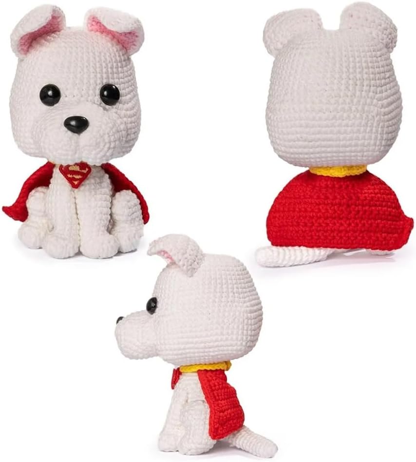 Kit Amigurumi HEROIS DC (KRIPTO) - Imagem 3