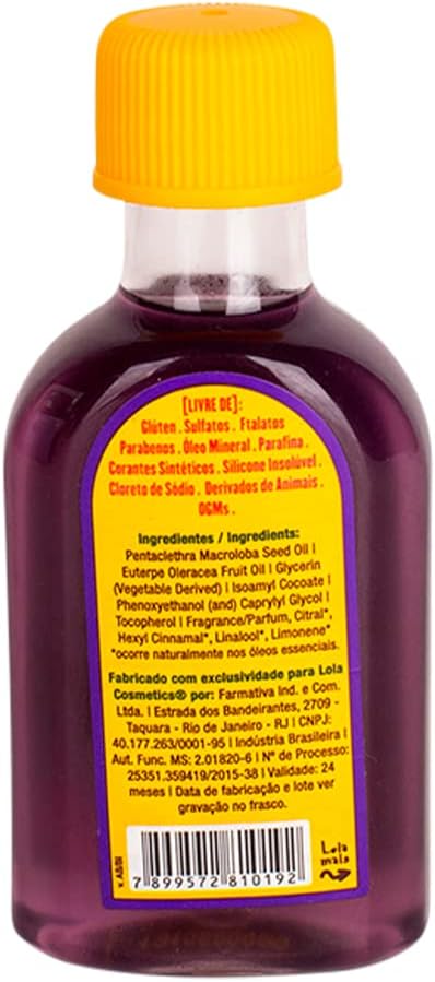 Pinga Açaí e Pracaxi Óleo 50ml , Lola Cosmetics - Imagem 4