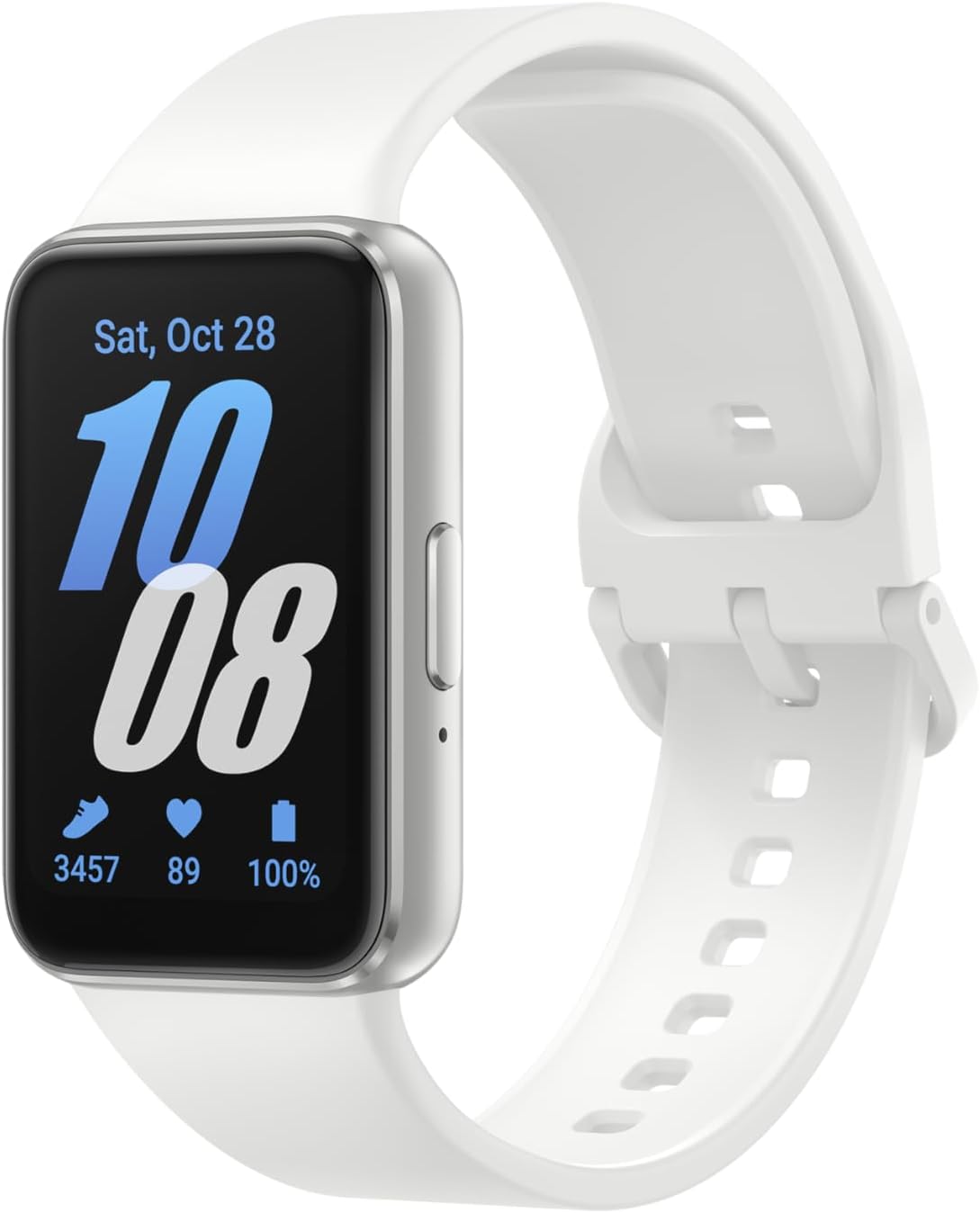 Smartwatch Samsung Galaxy Fit3 Display 1.6" Prata - Imagem 2