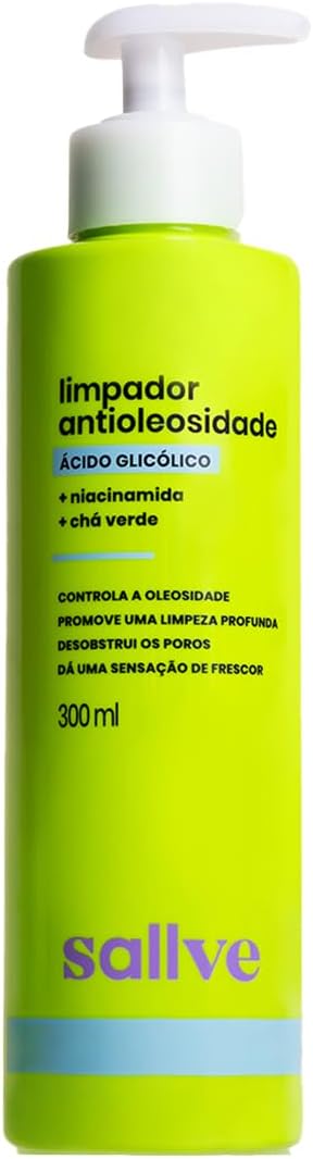 Limpador Antioleosidade 300ml Sallve Niacinamida - Imagem 2