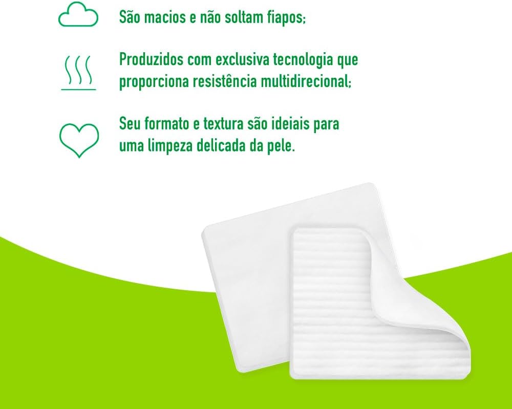 Bellacotton Algodao Quadrado Baby Bellacotton 100 Un. (Lv100Pg85) - Imagem 5