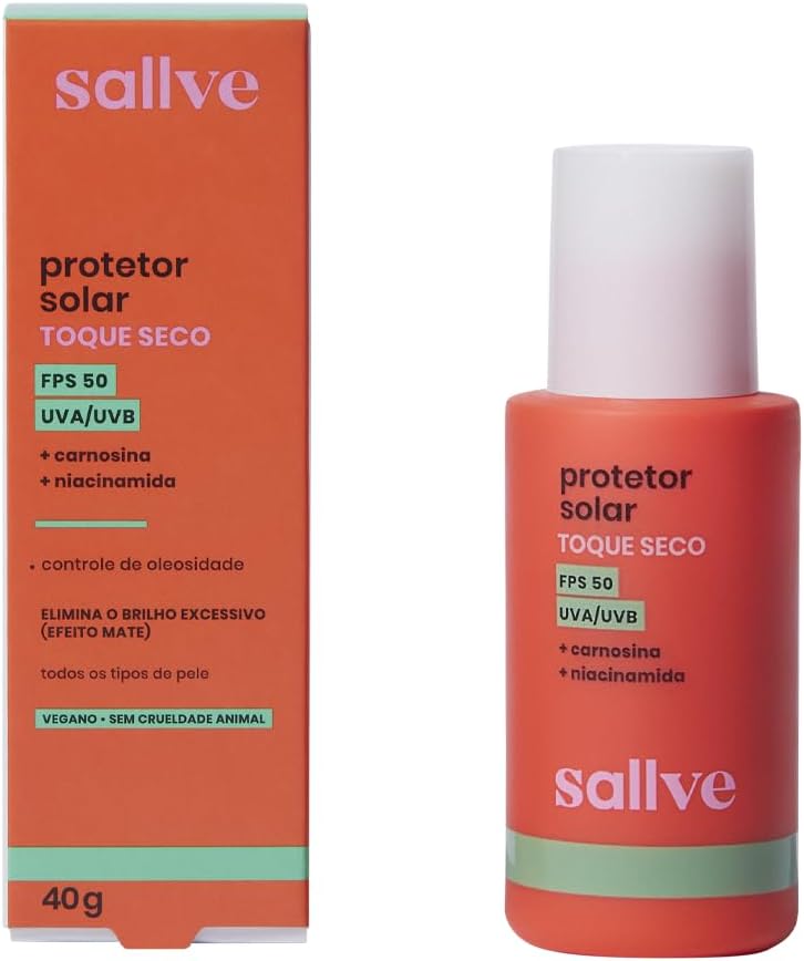 Sallve Protetor Solar Toque Seco Fps50 40G - Imagem 3