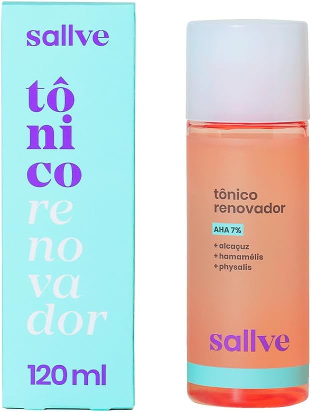 Sallve Tônico Renovador 120Ml - Aha 7% - Imagem 3