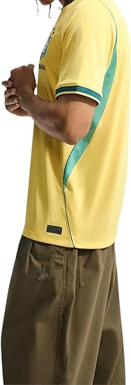 Camisa Nike Brasil Amarela 2026 7 Tamanho G - Imagem 5