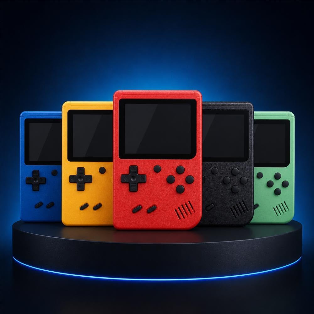 Super Mini Video Game Portátil 400 Em 1 Retrô (Preto) - Imagem 4