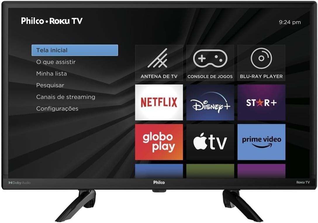 Smart TV 24” Philco PTV24G5YR2CP Roku TV Dolby Audio - Imagem 8