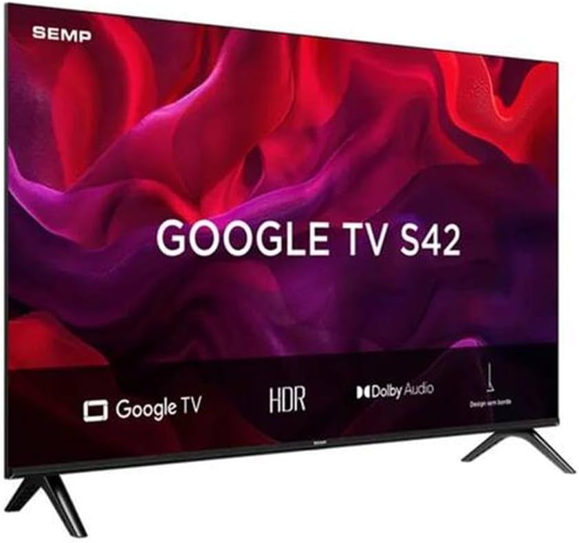 SEMP SMART TV 32” 32S42 HD GOOGLE TV - Imagem 2