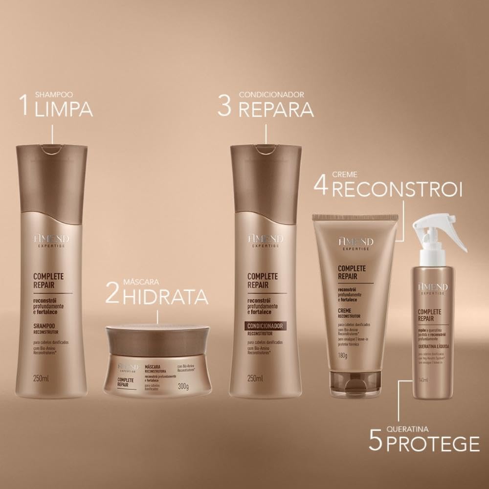 Máscara Reconstrutora Expertise Complete Repair Amend 300g - Imagem 8