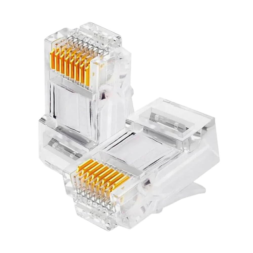 MD9 - CONECTOR RJ-45 EMB.C/ 10 UNID. 8 VIAS - Imagem 2