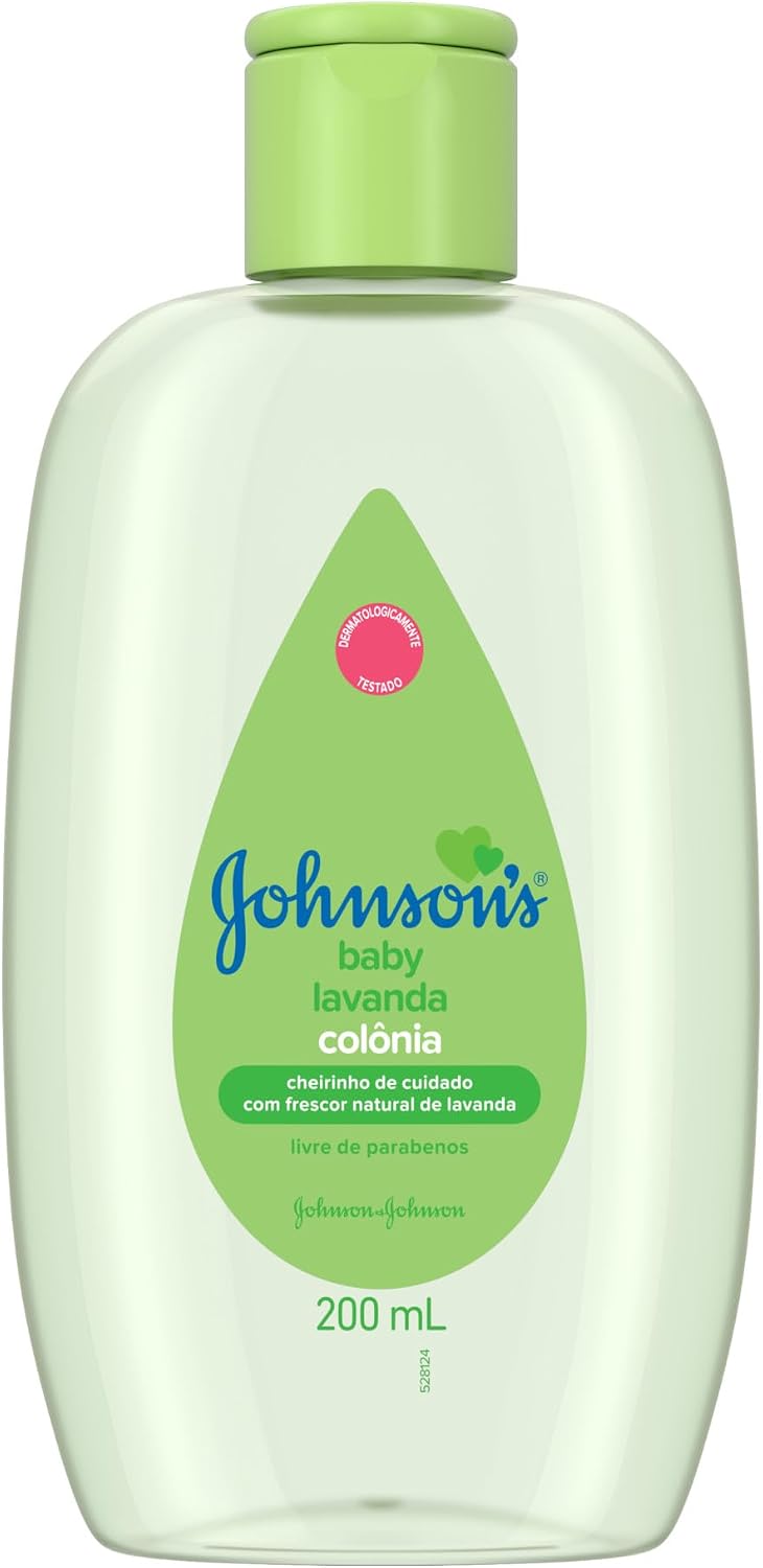 Johnson's Baby Colônia Refrescante Lavanda Para Bebês,200ml - Imagem 2
