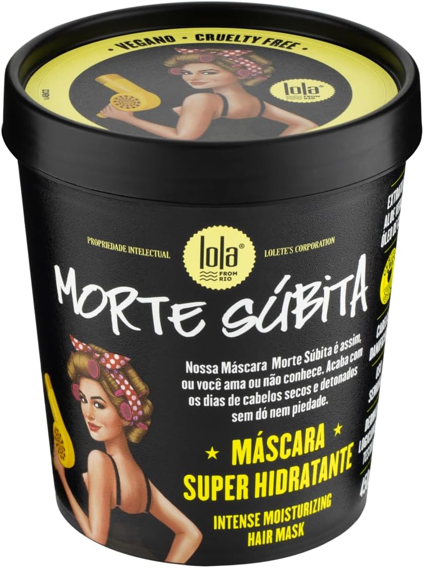 Morte Súbita Máscara Super Hidratante 450g , Lola Cosmetics - Imagem 3