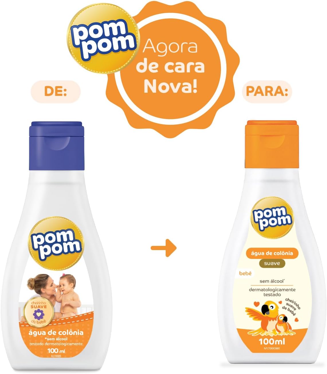 Pom Pom Água De Colônia 100Ml - Imagem 3