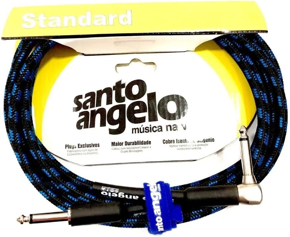 Cabo Para Instrumentos Santo Angelo Textil P10 / P10 L 3,05m - Imagem 6