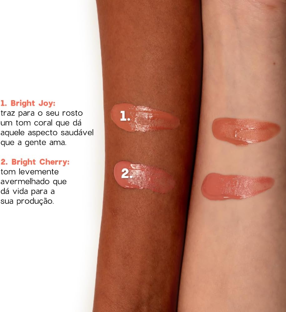 Océane Flush Blush And Eyeshadow Blush Liq Bright Joylaranja - Imagem 6