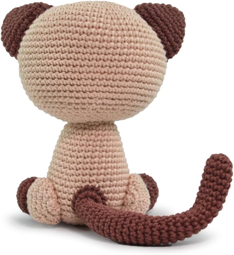 Kit Amigurumi Coleção Cães e Gatos Artesanato Círculo - SIAMÊS - Imagem 5