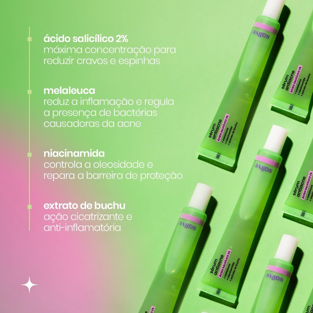 Sallve Sérum Antiacne 35G - Ácido Salicílico 2% - Imagem 5