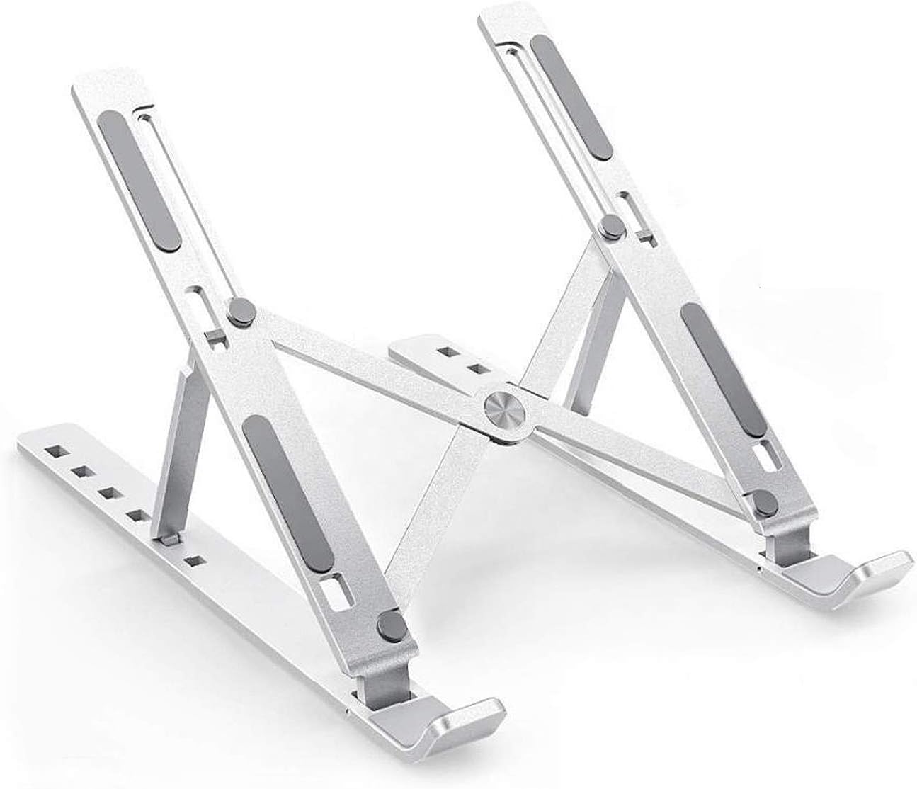 Suporte Para Notebook E MacBook em Alumínio com Altura Ajustável - Imagem 2