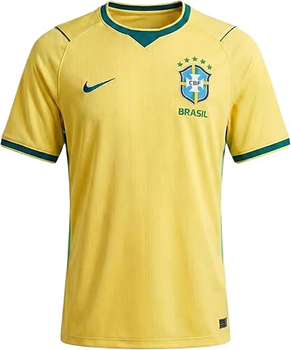 Camisa Nike Brasil Amarela 2026 7 Tamanho G