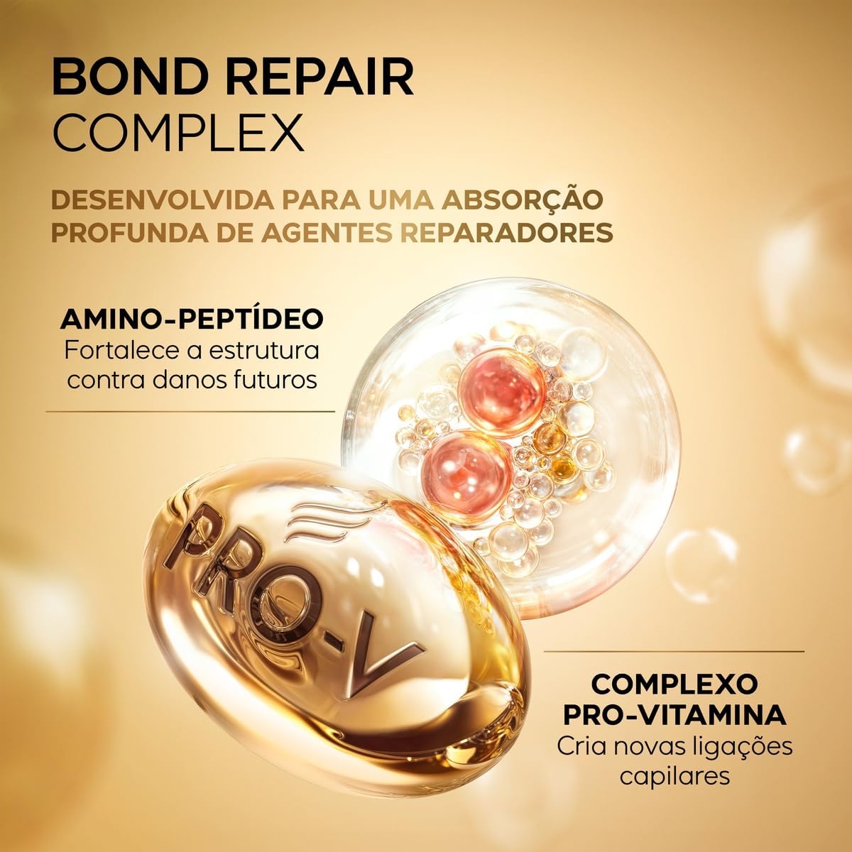 Pantene PRO-Resgate Regeneração Molecular Tratamento Leave-In 150 ml - Imagem 4