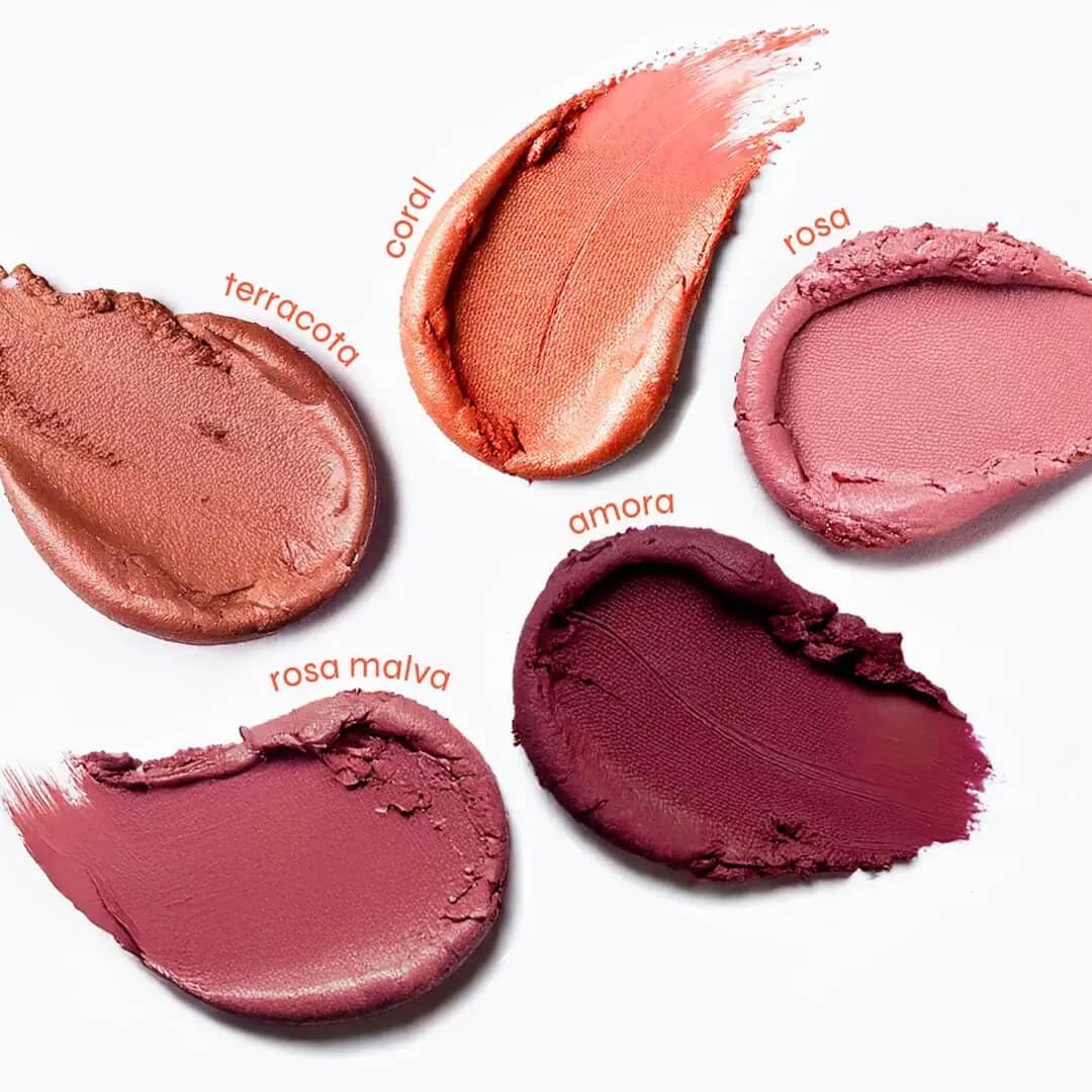 Blush Batom e Sombra FPS 95 Rosa Malva - Imagem 7