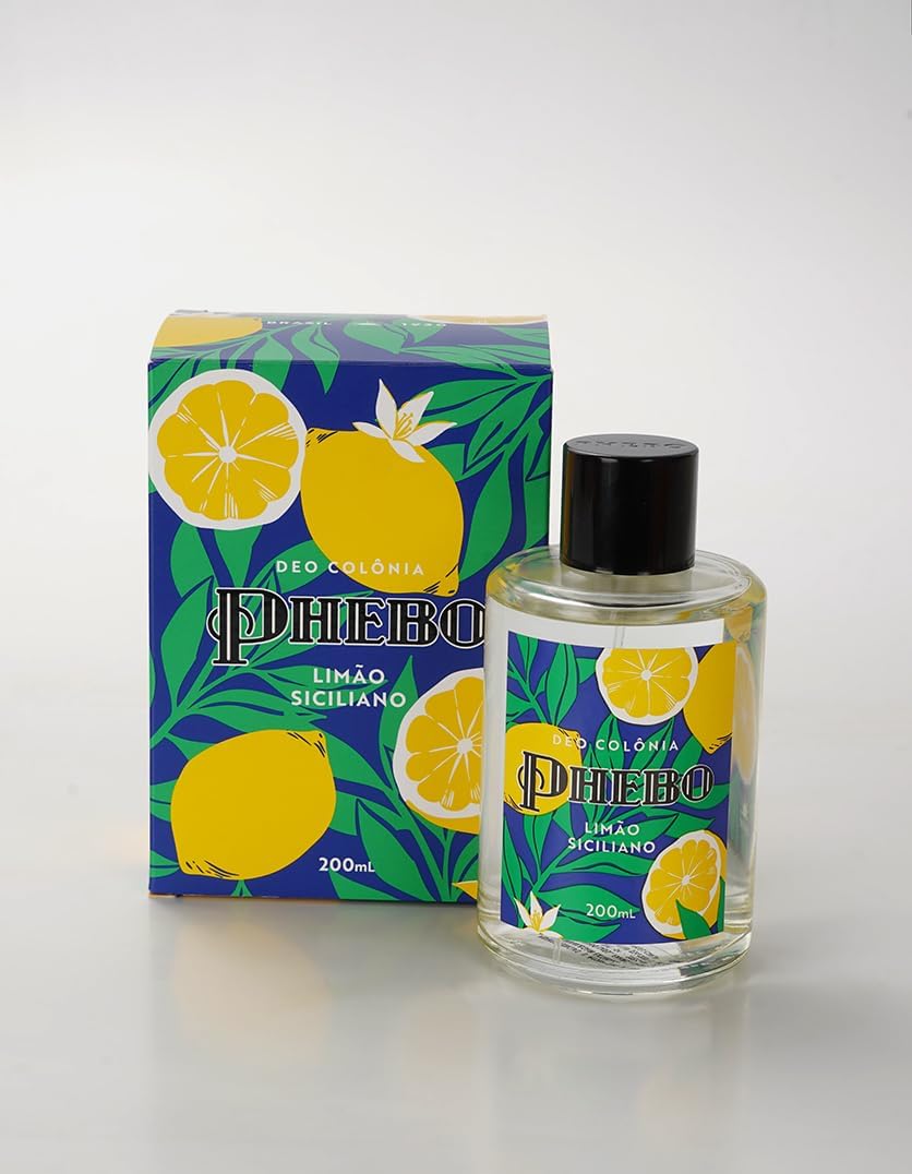 PHEBO - Deo Colônia Limão Siciliano 200ml - Imagem 7