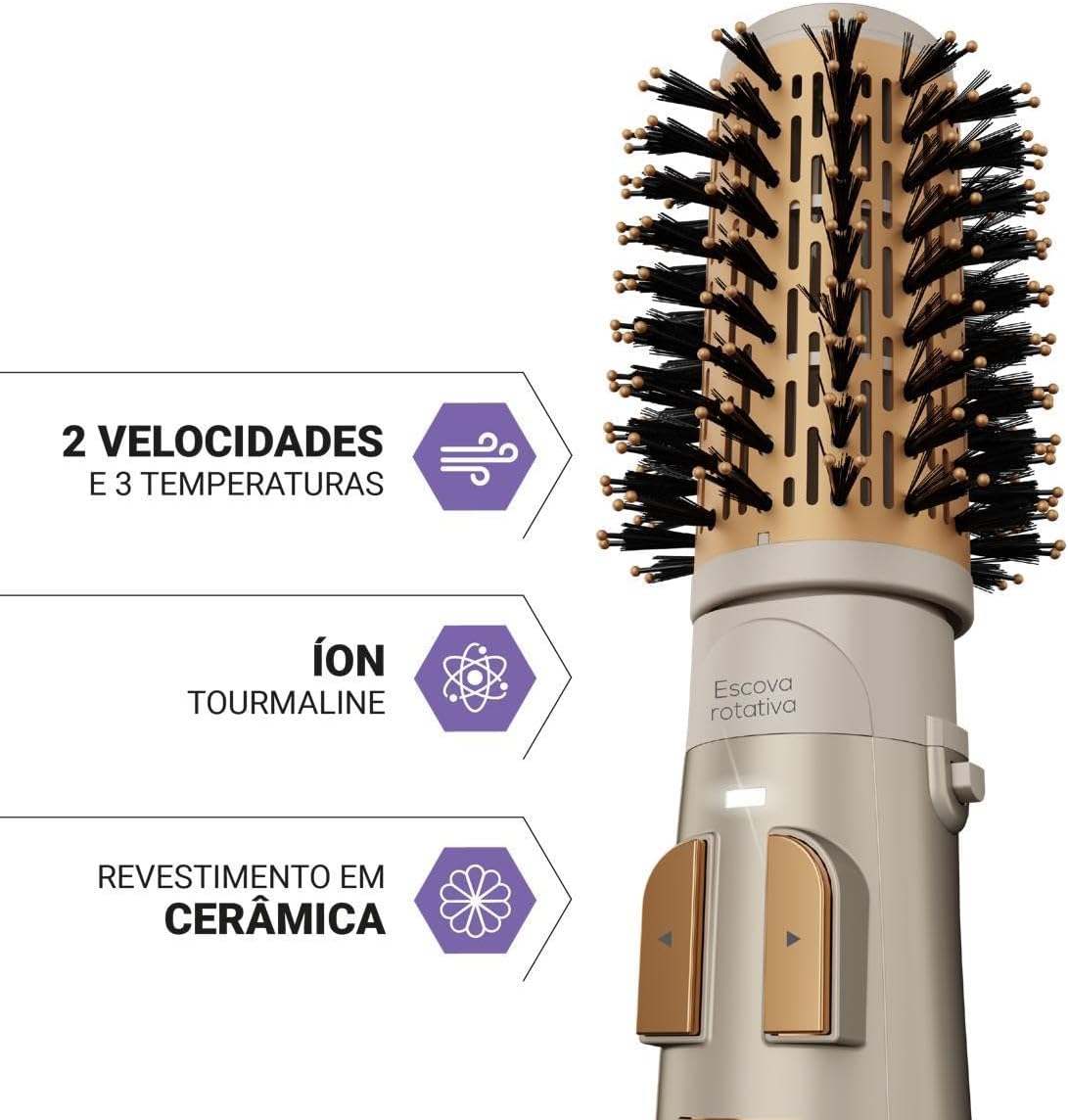 Escova Rotativa Philco 5 em 1 Bivolt 1300W PER03 - Imagem 8
