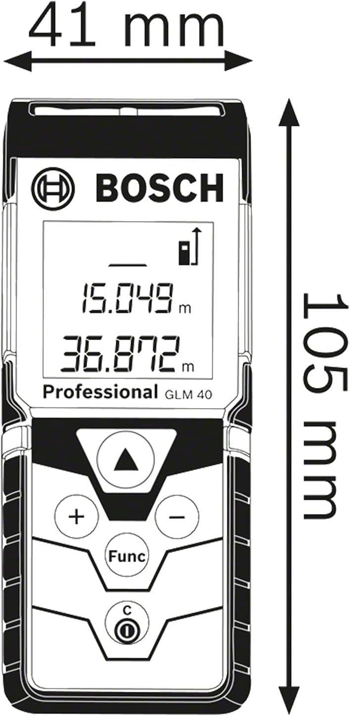 Bosch Trena Laser GLM 40 alcance 40m com bolsa protetora - Imagem 8