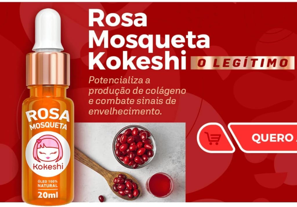 Óleo de Rosa Mosqueta 100% Puro Kokeshi - Imagem 6