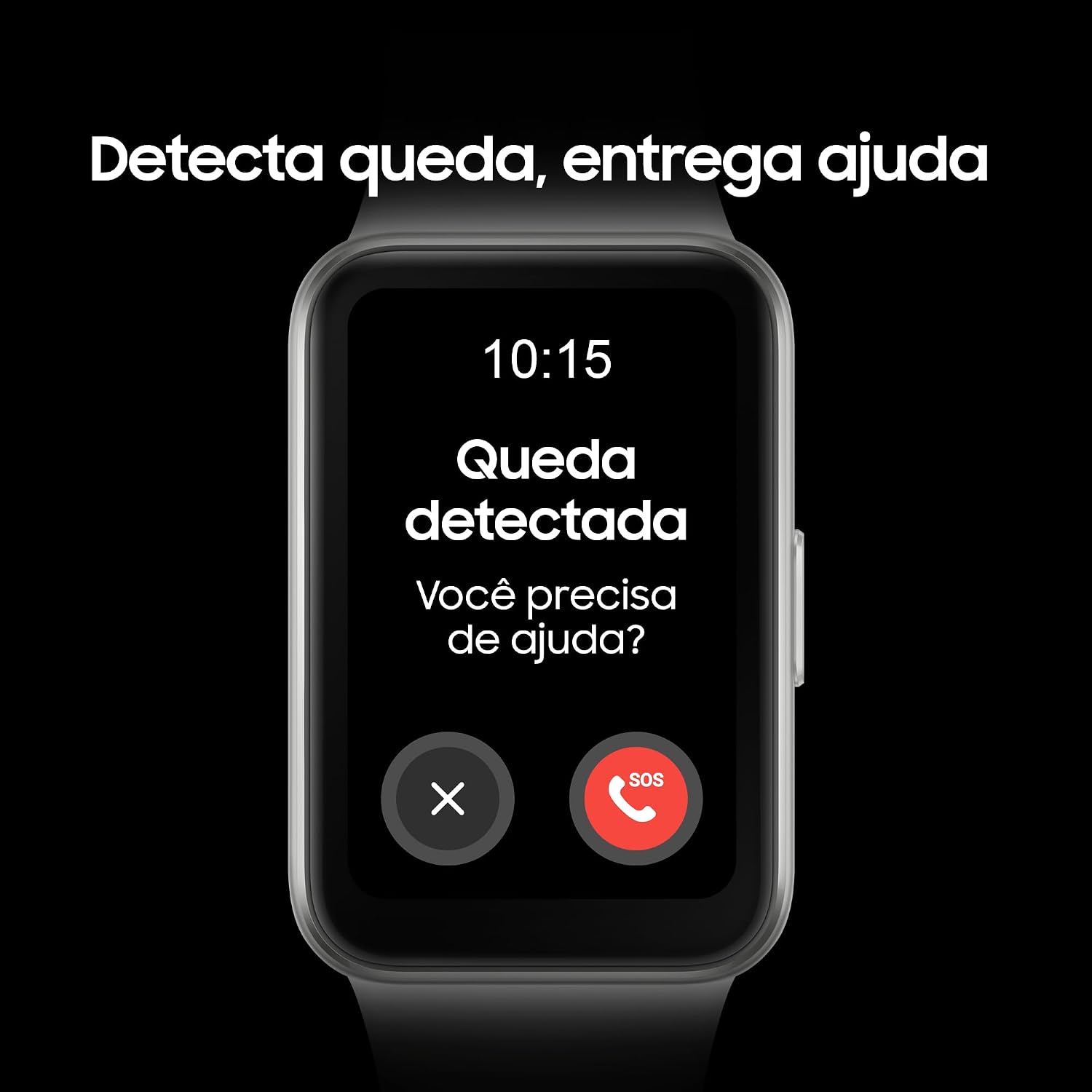 Smartwatch Samsung Galaxy Fit3 Display 1.6" Prata - Imagem 7