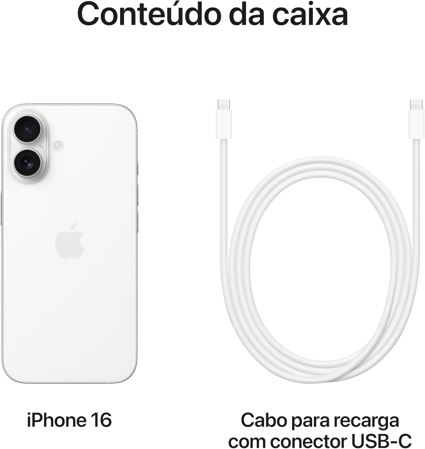 Apple iPhone 16 (128 GB) – Branco - Imagem 7