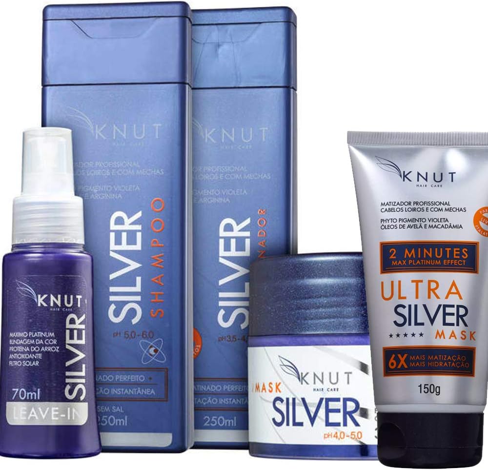 KNUT Hair Care Ultra Silver Mask 150 G - Imagem 6