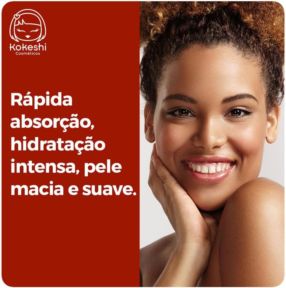 Creme Hidratante Corporal Toque de Veludo Kokeshi 120g - Imagem 5