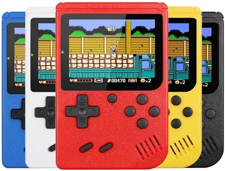 Super Mini Video Game Portátil 400 Em 1 Retrô (Preto) - Imagem 9
