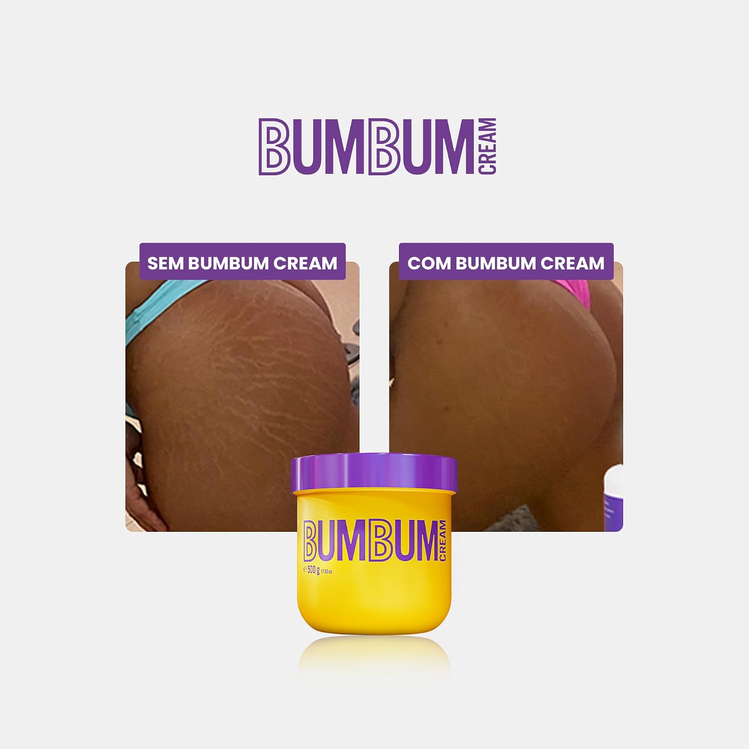 Beleza Brasileira Bumbum Cream 500g - Imagem 3