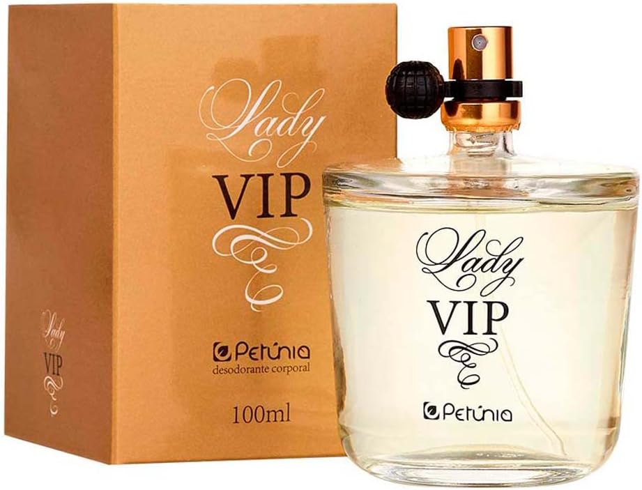 Petunia Perfume Feminino Eau De Toilette Lady Vip 100Ml - Imagem 3