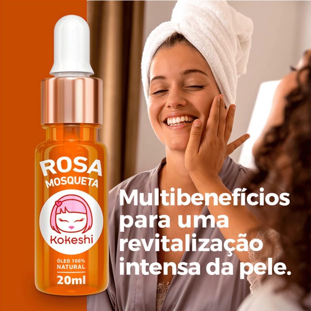 Óleo de Rosa Mosqueta 100% Puro Kokeshi - Imagem 3