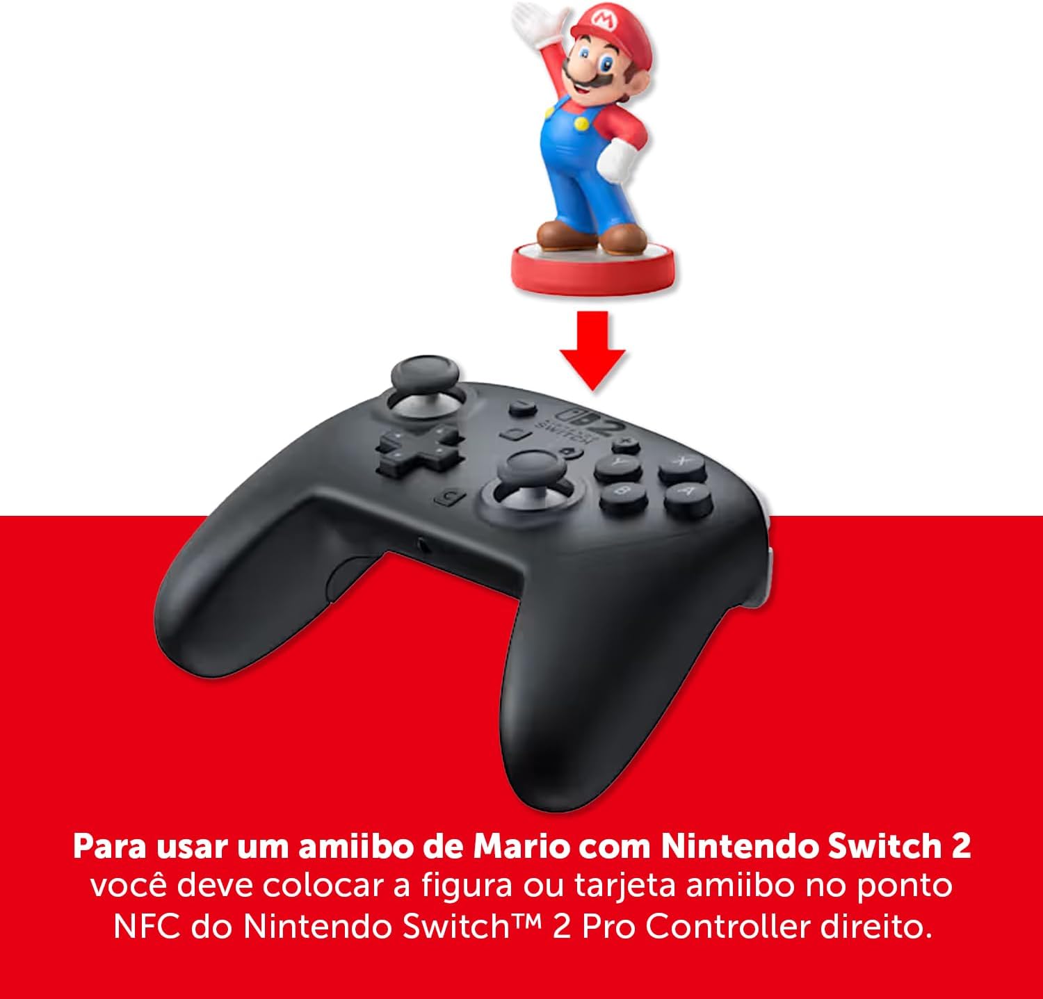 Nintendo Switch 2 Pro Controller - Imagem 5