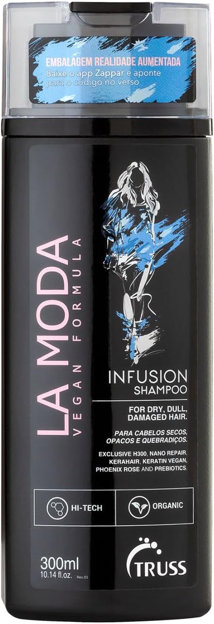 Shampoo La Moda Truss Infusion 300ml - Imagem 2