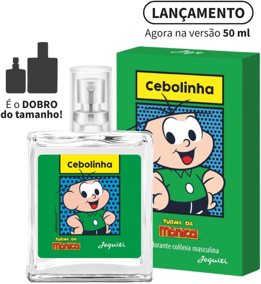 Cebolinha Desodorante Colônia Jequiti, 50ml - Imagem 3