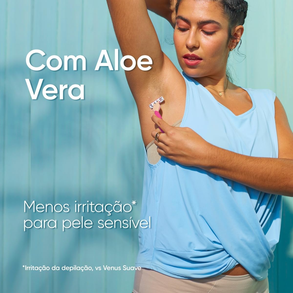 Gillette Venus Aparelho de Depilação Descartável Suave Sensitive, 4 Unidades - Imagem 4